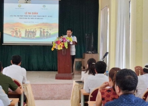 Chi cục Thống kê huyện Điện Biên tổ chức Lễ ra quân điều tra, thu thập thông tin về thực trạng KT-XH của 53 dân tộc thiểu số năm 2024